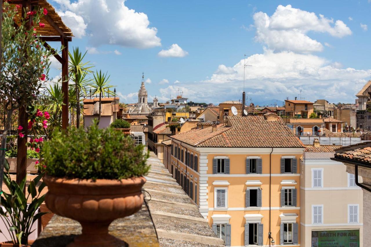 Apartamento Iflat Penthouse In Campo De' Fiori Roma Exterior foto
