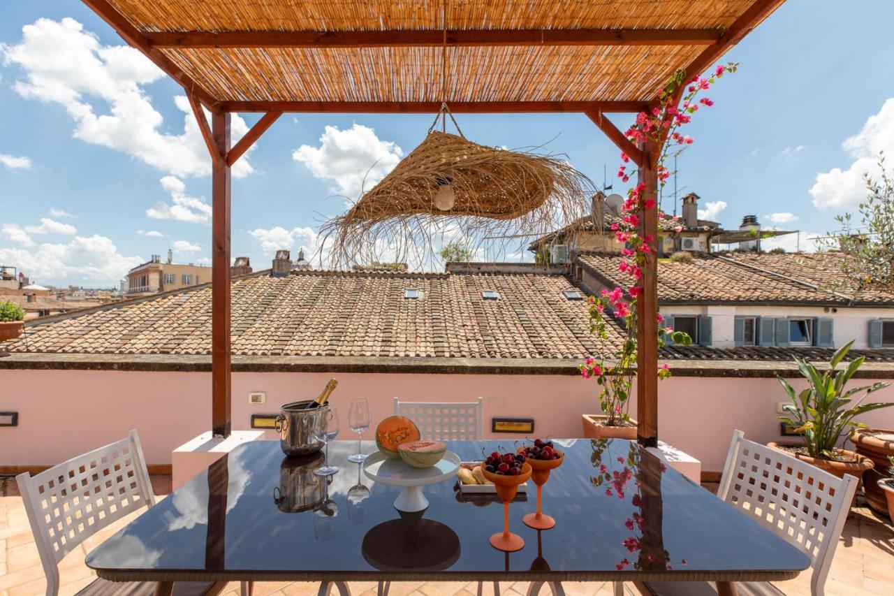 Apartamento Iflat Penthouse In Campo De' Fiori Roma Exterior foto