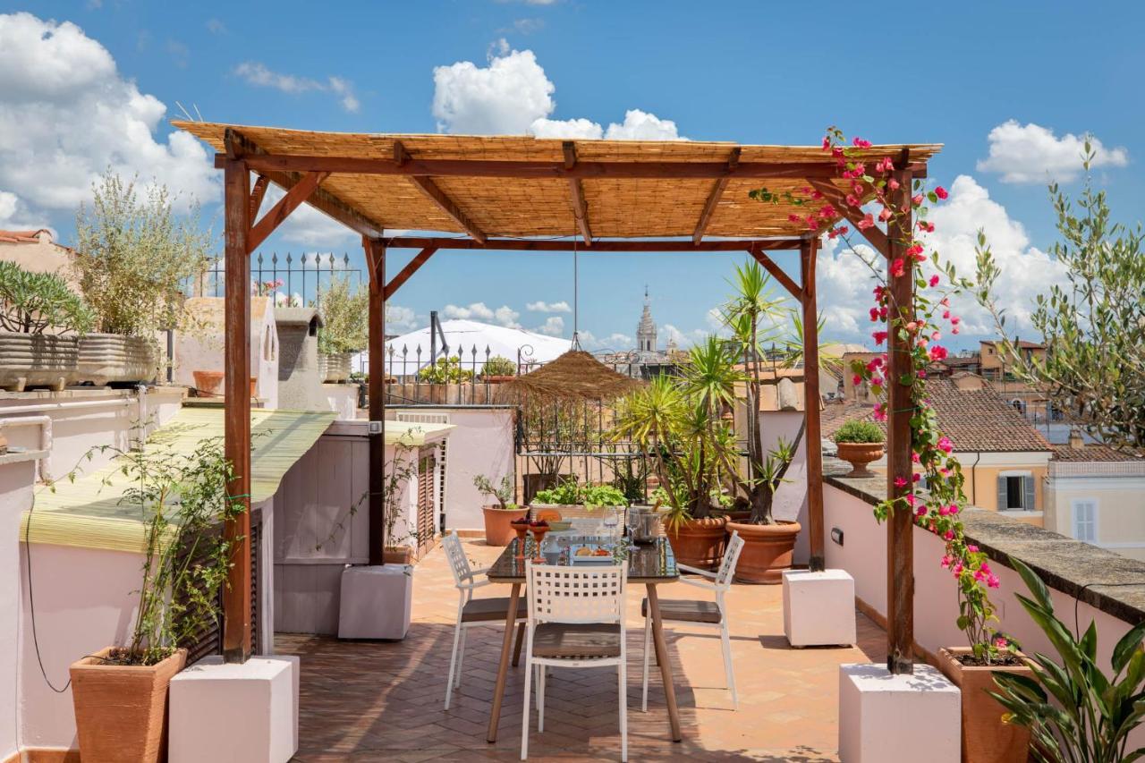 Apartamento Iflat Penthouse In Campo De' Fiori Roma Exterior foto